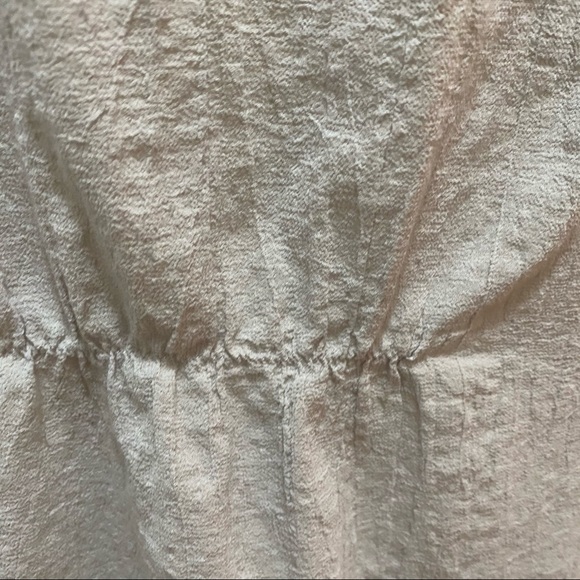 Secret Garden Ruffle Front Button Front Crepe Top - Picture 9 of 12